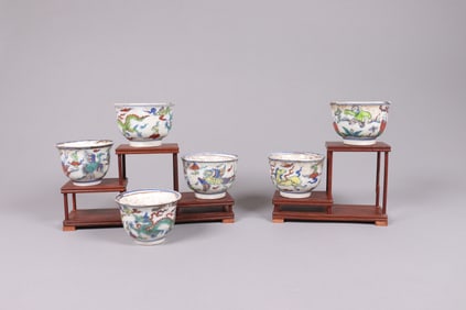 Lots Chinese fine cups
