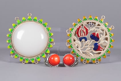 Lots Chinese carved items