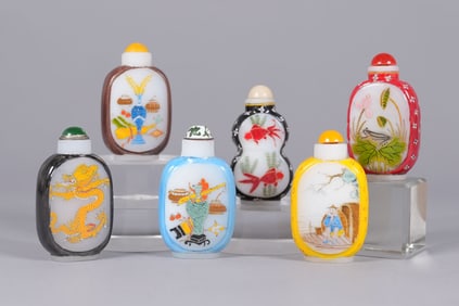 Lots Chinese snuff bottles