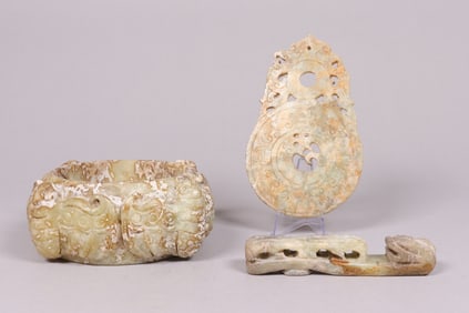 Lots Chinese fine carved ornaments