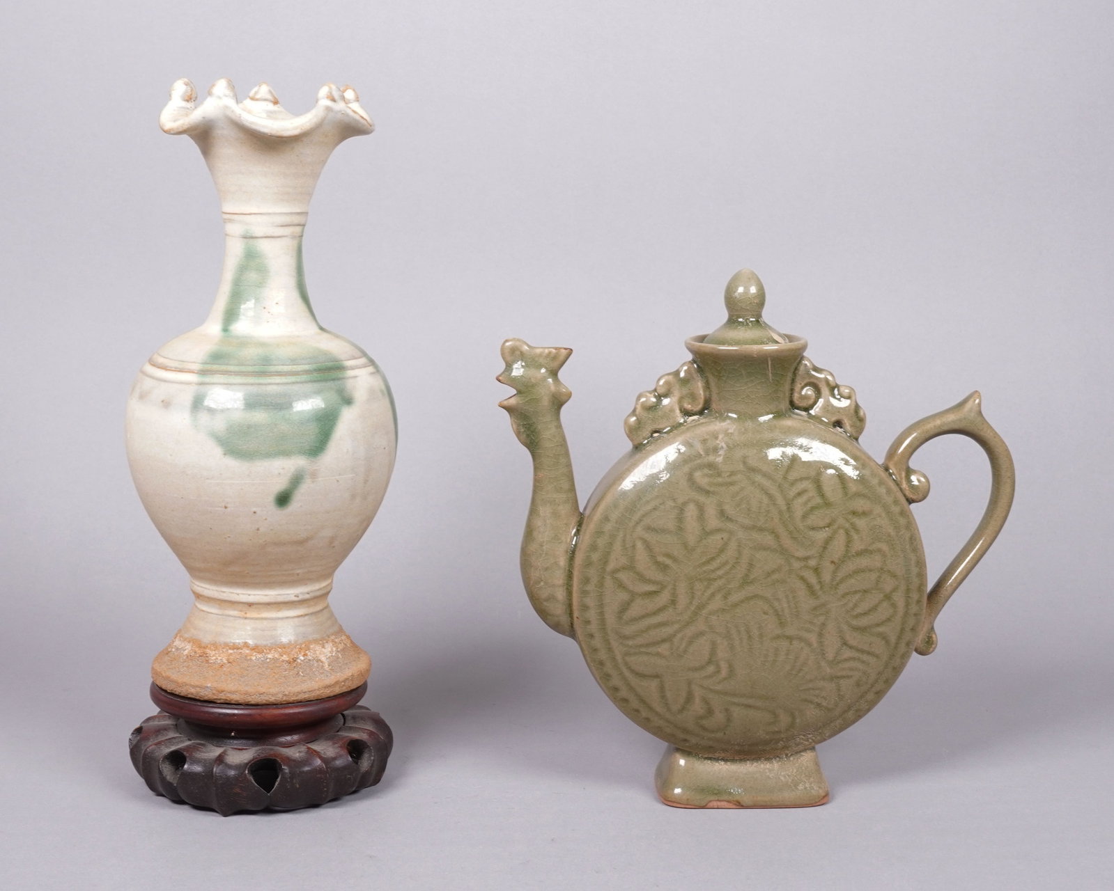 Lots Chinese fine porcelains: Lots Chinese fine porcelains, Largest H: 8.2" x W: 8."
