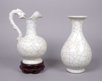 Lots Chinese crackled vase