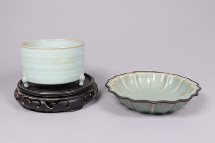 Lots Chinese celadon porcelains