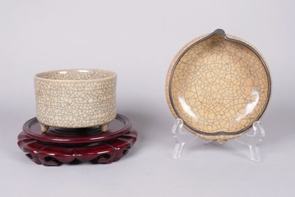 Lots Chinese crackled porcelains