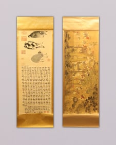 Lots Chinese long scrolls