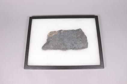 A meteorite slab