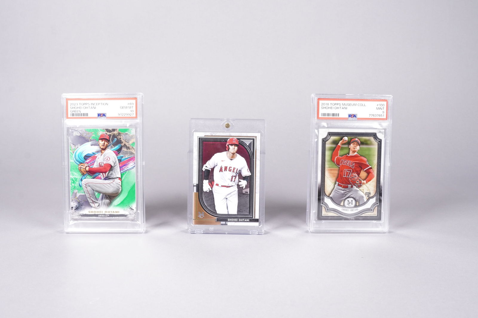 Lots Shohei Ohtani cards PSA (1 of 6)