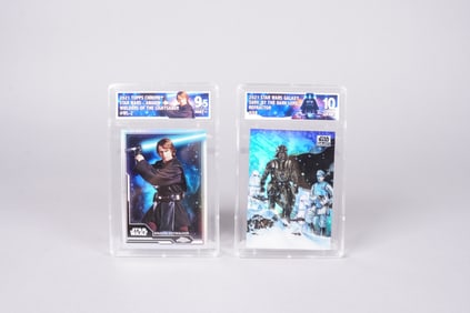 Lots Star Wars graded cards