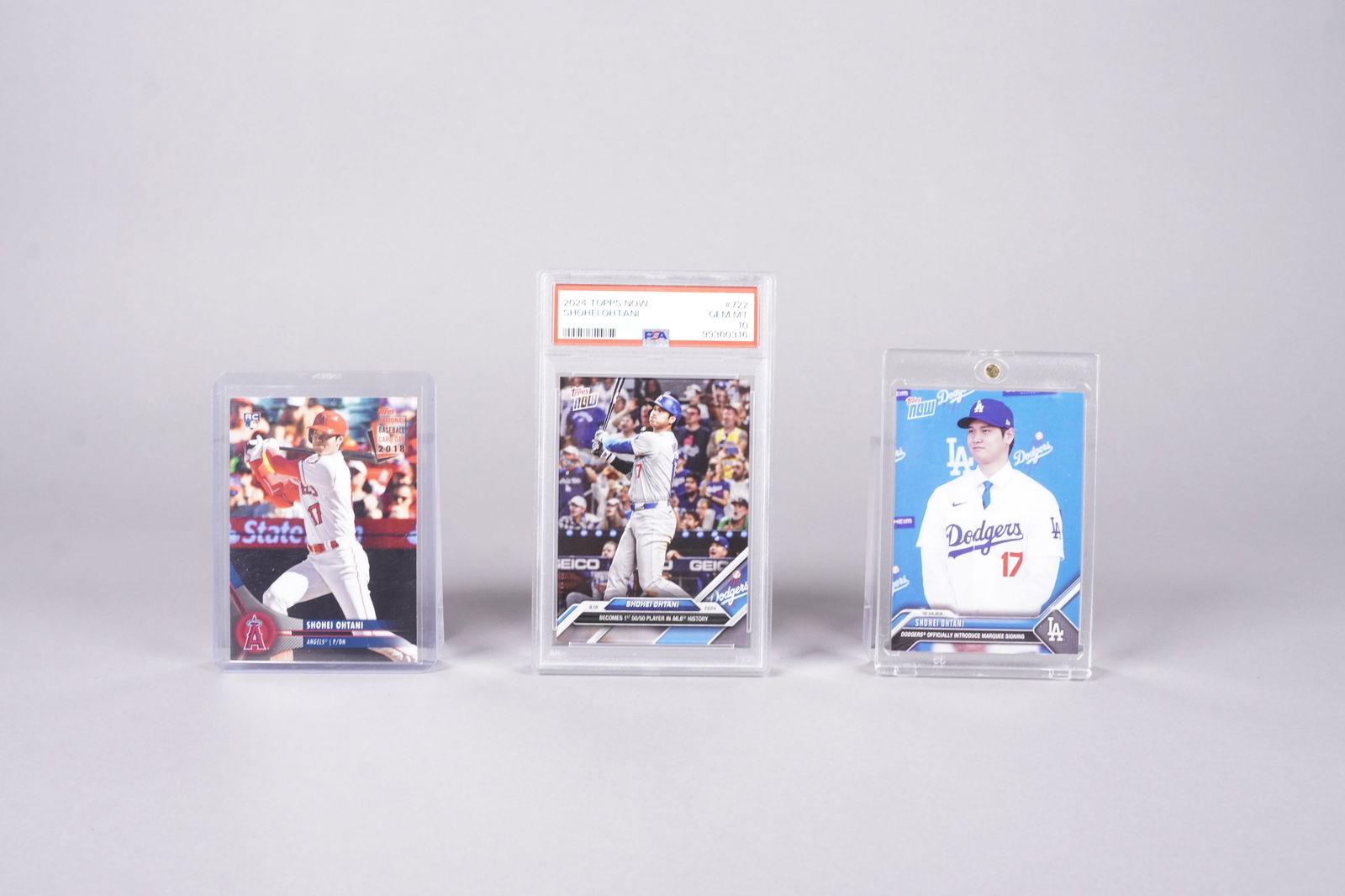 Lots Shohei Ohtani cards (1 of 5)