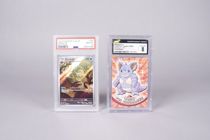 Lots Pokemon cards graded