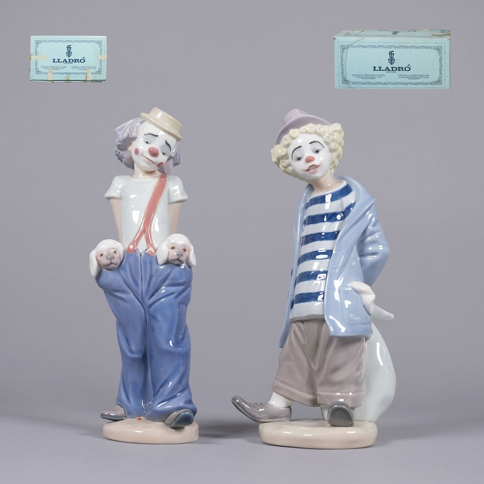 Lots Lladro clown figurines (1 of 9)