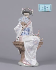 Lladro Japanese figurine with box