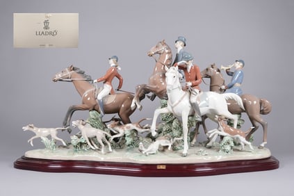 Lladro The Hunt figurine with box