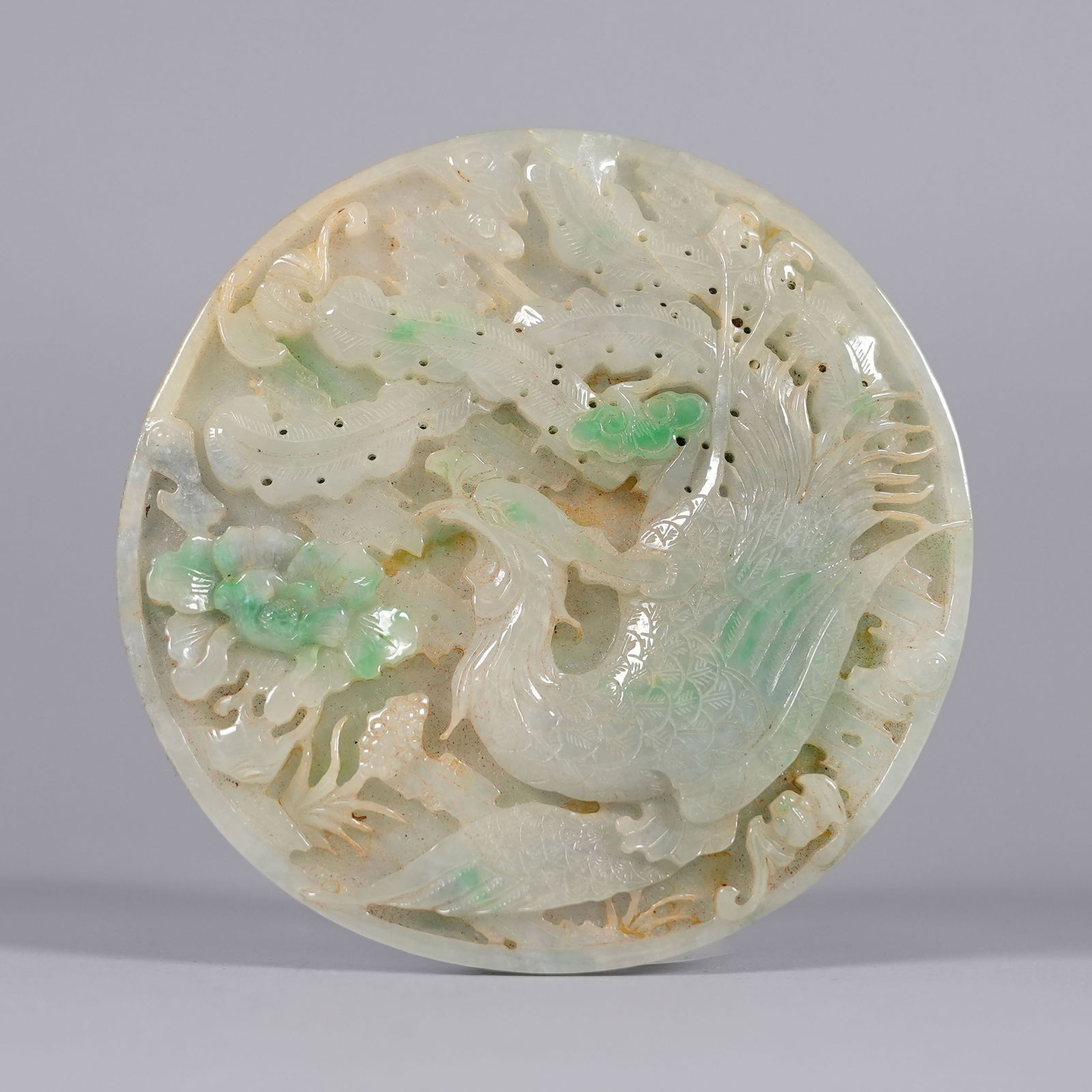 Chinese jadeite fine plaque (1 of 7)