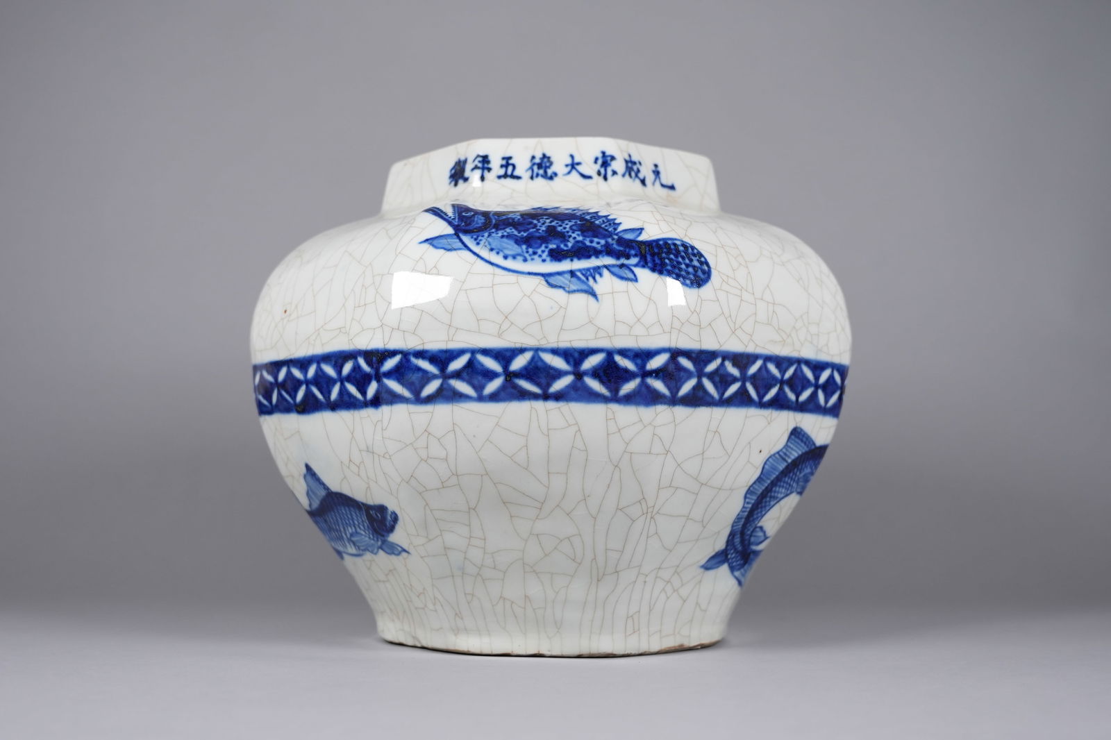Chinese large crackled jar (1 of 7)