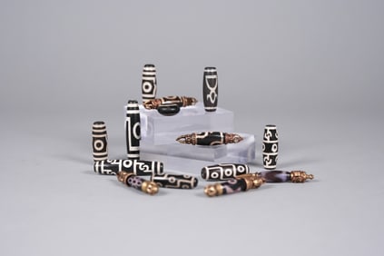 Lots Tibetan dzi beads