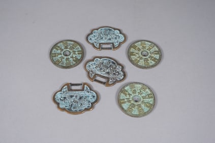 Lots Chinese bronze items