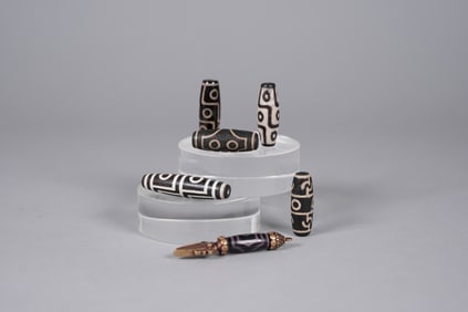 Lots Tibetan dzi beads