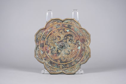 Chinese fine bronze mirror