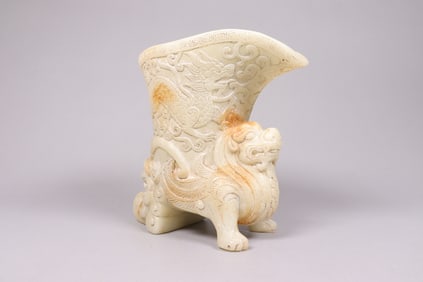 Chinese fine carved vessel