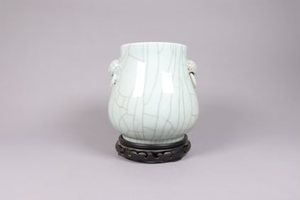 Chinese fine crackled censer