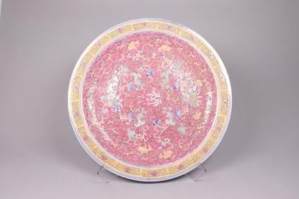 Chinese fine charger plate