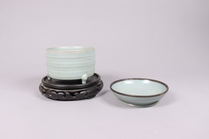 Lots Chinese celadon porcelains