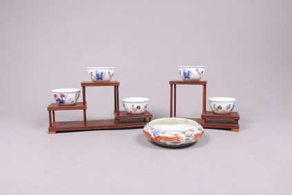 Lots Chinese fancy porcelains