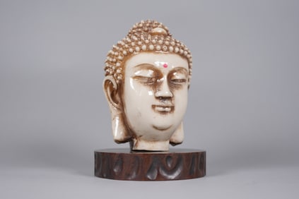 Chinese fine buddha head