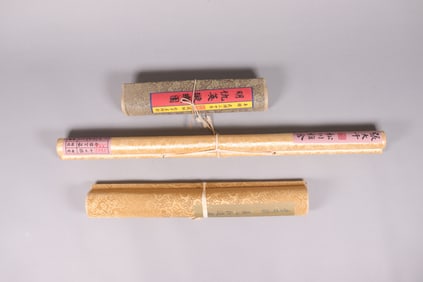 Lots Chinese fine scrolls