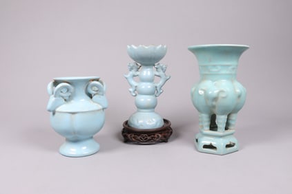 Lots Chinese celadon vase
