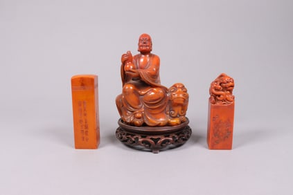 Lots Chinese fine carvings