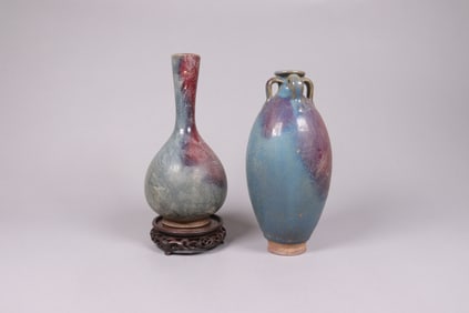 Lots Chinese purple vase