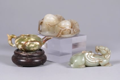 Lots Chinese fine jade