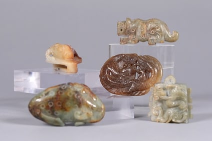 Lots Chinese fine jade