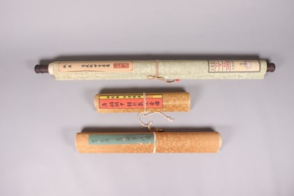 Lots Chinese fine scrolls