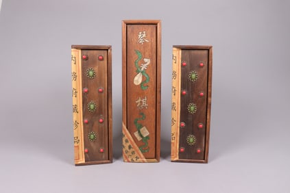 Lots Chinese scrolls in box