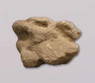 Heavy possibly meteorite boulder