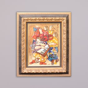 Dorit Levi framed lithograph