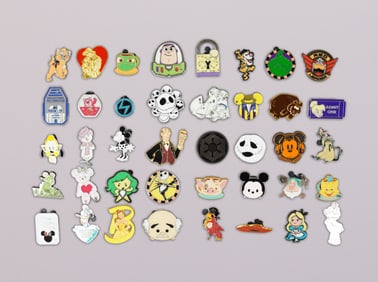 Lots Disney pins