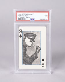 1966 Green Hornet PSA 7 card