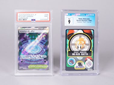 Lots Pokemon graded cards