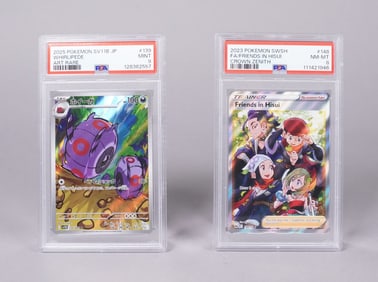 Lots Pokemon cards PSA graded