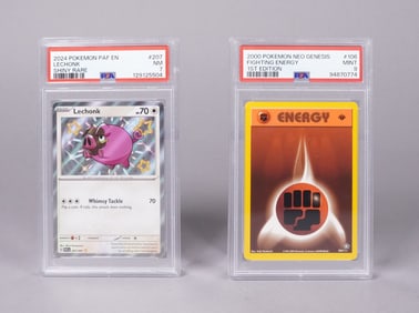 Lots Pokemon cards PSA graded