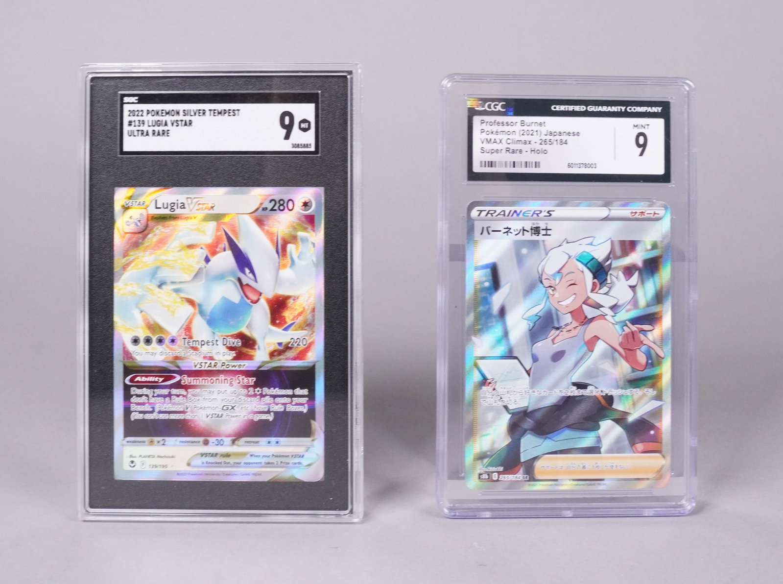 Lots Pokemon cards SGC CGC: Lots Pokemon cards, SGC and CGC graded.