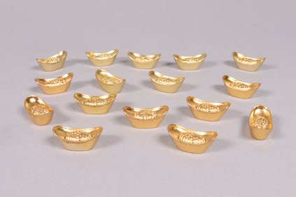 Lots Chinese ingots ungraded