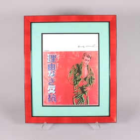 Andy Warhol signed lithograph