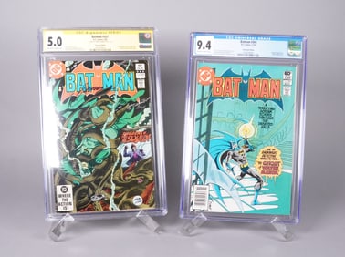 Lots Batman comics CGC