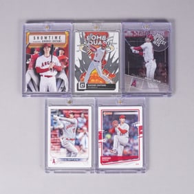 Lots Shohei Ohtani baseball cards