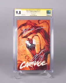 Marvel Carnage signed comic CGC